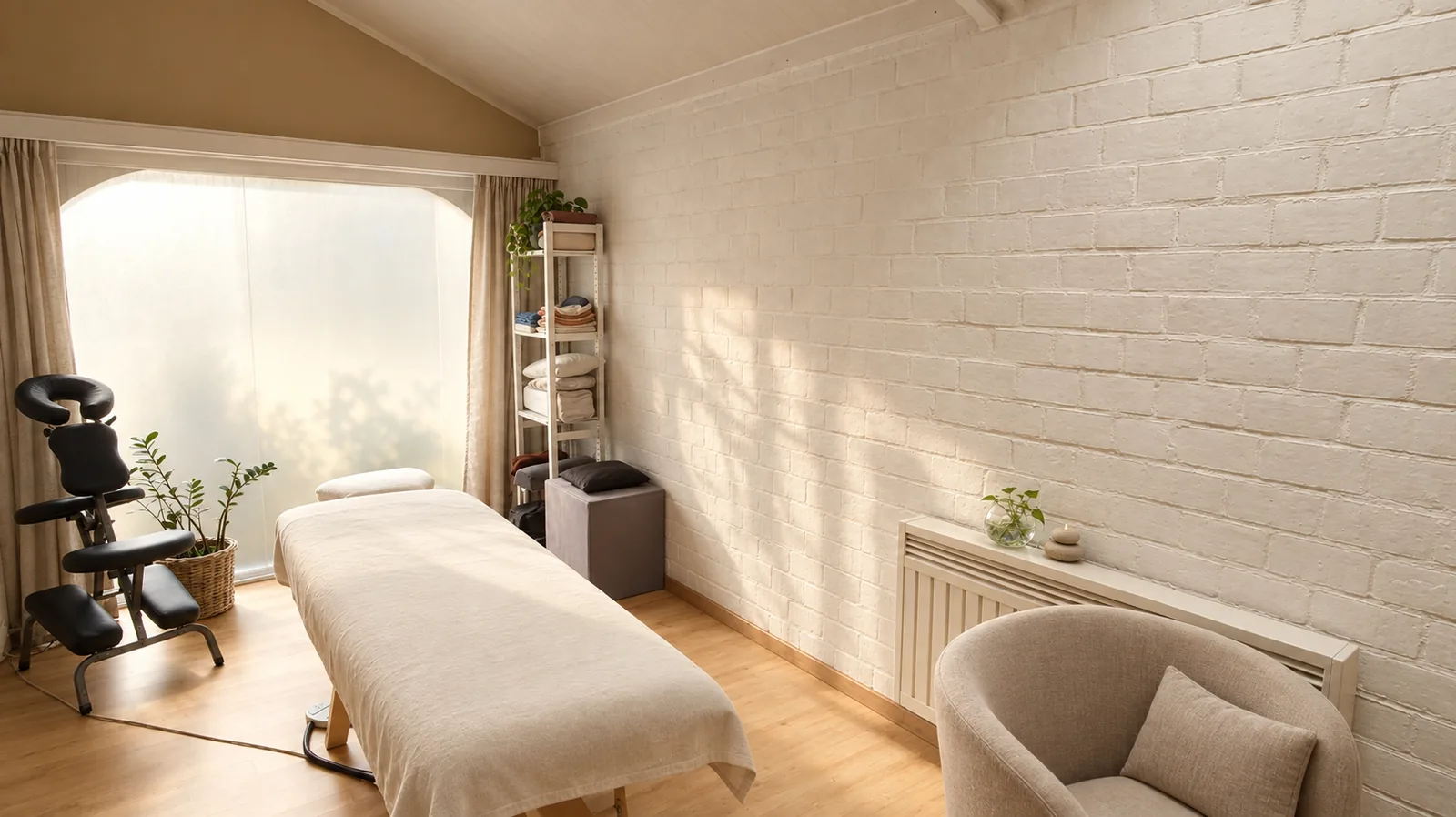 Serene shiatsu therapie ruimte